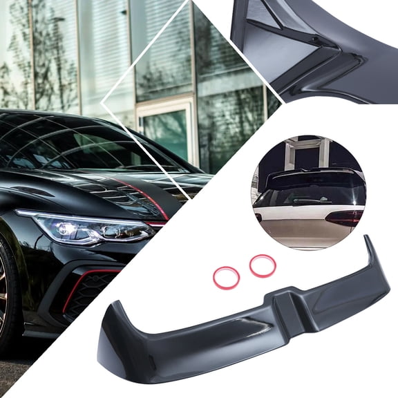 Fashionable Appearance Glossy Black Roof Spoiler For 2015-2019 Volkswagen Golf Mk7 GTI/R Hatchback