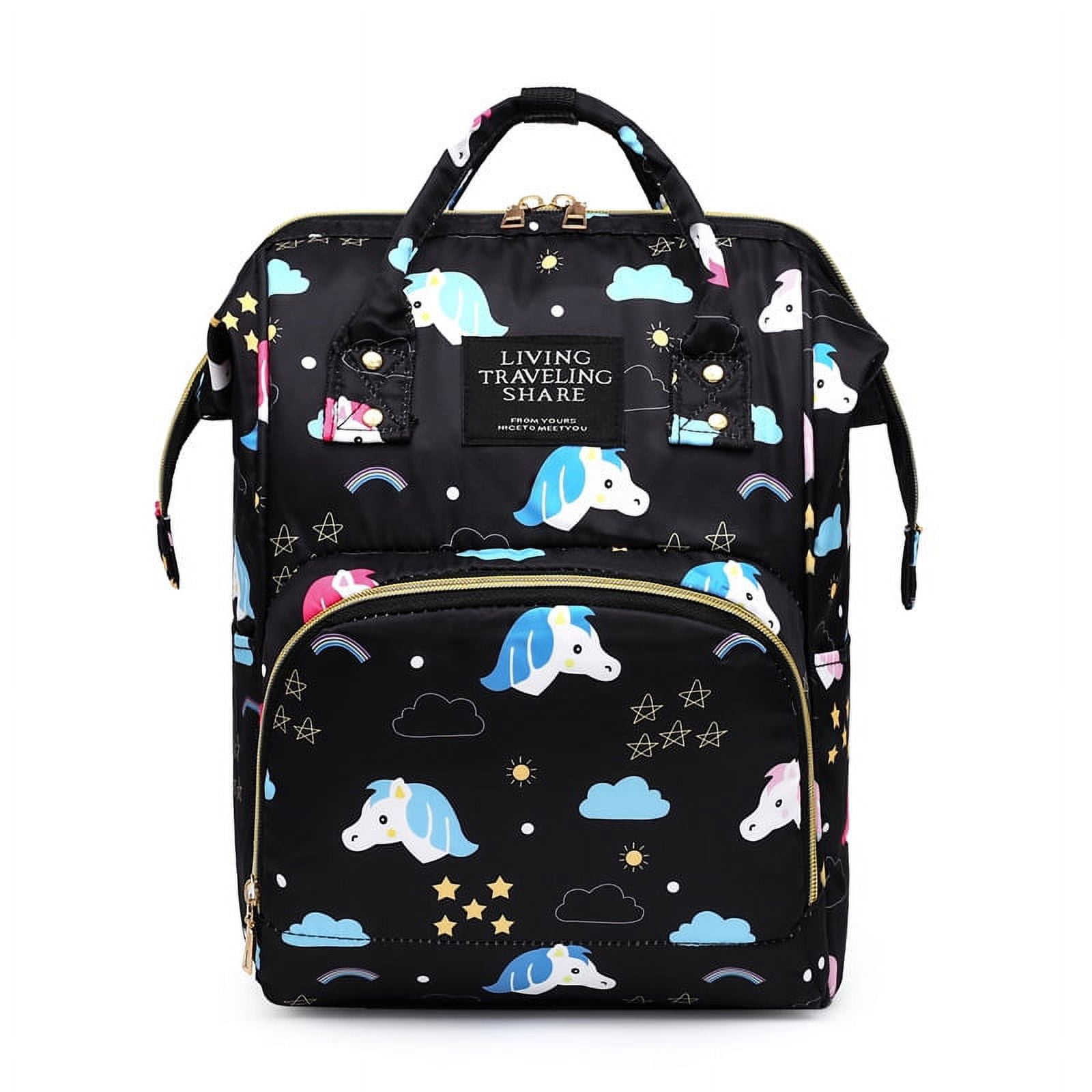 Fashionable Backpack Diaper Backpack Mummy Bag Multifunctional Large Capacity Maternity Baby Changing Bags Baby Stroller Backpack