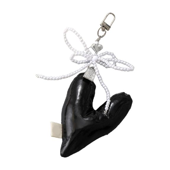 Fashionable Bag Pendant Keychain Beaded Keychain Keyring Phone Charm Fashion Accessory for Women Girls Bag Purse