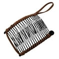 thumbnail image 1 of Fashionable Banana Hair Clip Twister - 20 Teeth Comb Tool for Effortless Styling and Easy Hair Management, 1 of 7