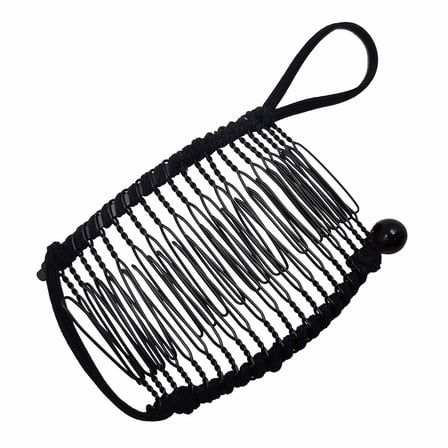 Fashionable Banana Hair Clip - Twister Comb Tool with 20 Teeth for Effortless Styling