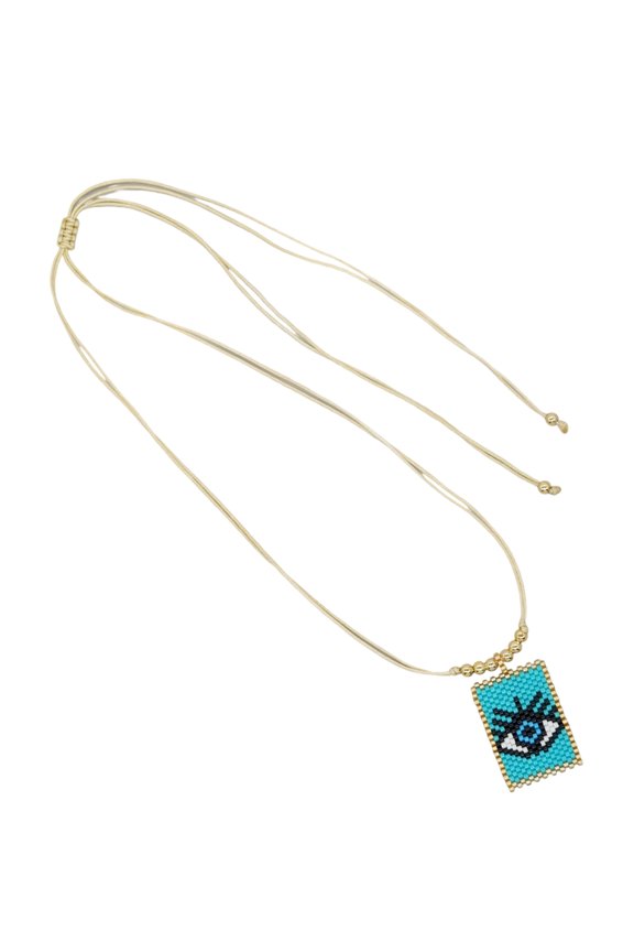 Fashionable Beaded Necklace with Bohemian Heart Designs Crown Pattern Jewelry Gift Ideas