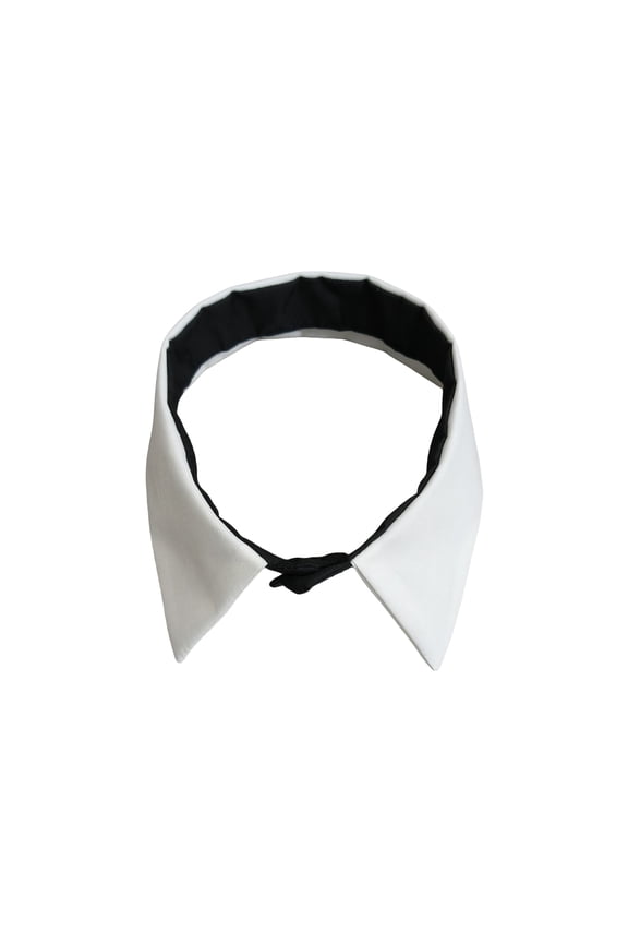 Fashionable Black White Detachable Faux Collar for Ladies and Teens Blouse Choker Necklace Perfect for Layering Neckwear
