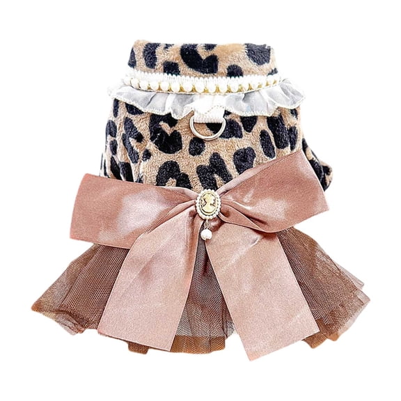 Fashionable Blingbling Tutu Dress - with Elegant Lace - for Extra Small & Small Puppies - for Parties - Polyester