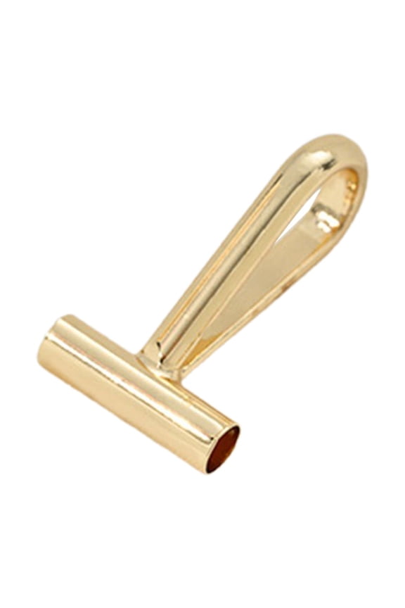 Fashionable Brooch Converter Unique Pin To Pendant Adapters For Effortless Jewelry Transformation In Gold And Silver