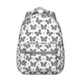 thumbnail image 1 of "Fashionable Butterfly Themed Backpack - Roomy College Bookbag with 15.6 Inch Laptop Pocket, Durable Material, Comfortable Straps, Trendy School Bag", 1 of 6