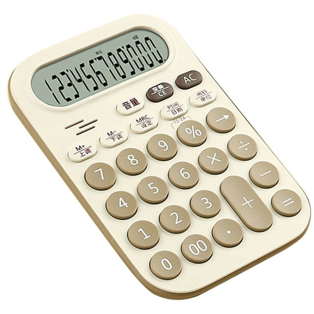 Fashionable Candy Desk Calculator With 12Digit Readout And Fun Button