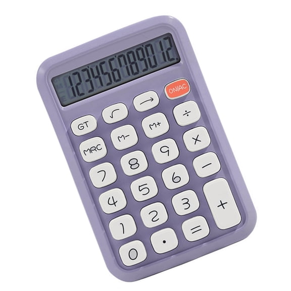 Fashionable Candy Desk Calculator With 12Digit Readout And Fun Button Designs For Students And Teachers Calculator