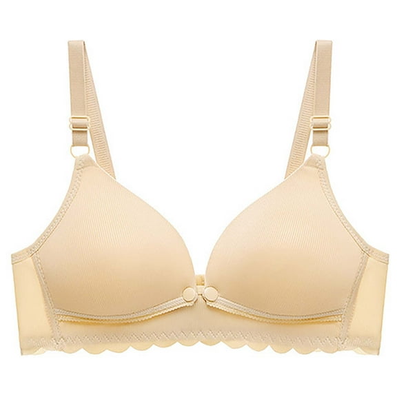 Fashionable Casual Front Anti Sagging Back Shaping Wirefree Bras