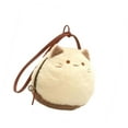 thumbnail image 1 of Fashionable Cats Plush Purse For Women Comfortable Plush Texture Top Handle Bags For Shopping And Outings, 1 of 10