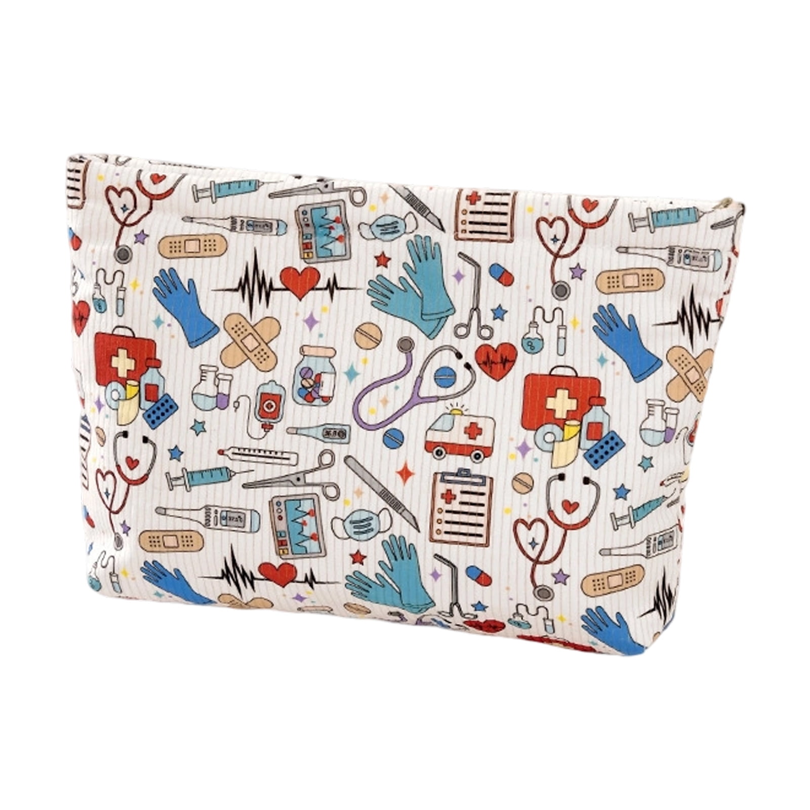 Fashionable Corduroy Makeup Bag for Any Occasion Soft Texture Multi ...