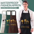 thumbnail image 1 of Fashionable And Cute Apron Designed For Everyday Household Kitchen Cooking Tasks, Men's And Women's Styles Suitable For S And Teenagers, Dirt Resistant Material With Cooking, 1 of 6