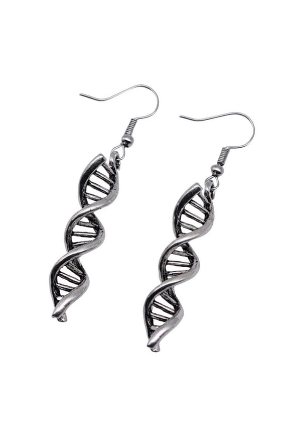 Fashionable DNA Model Earrings Adornment Designed For Everyday Wear And Special Occasions In Coppers Materials