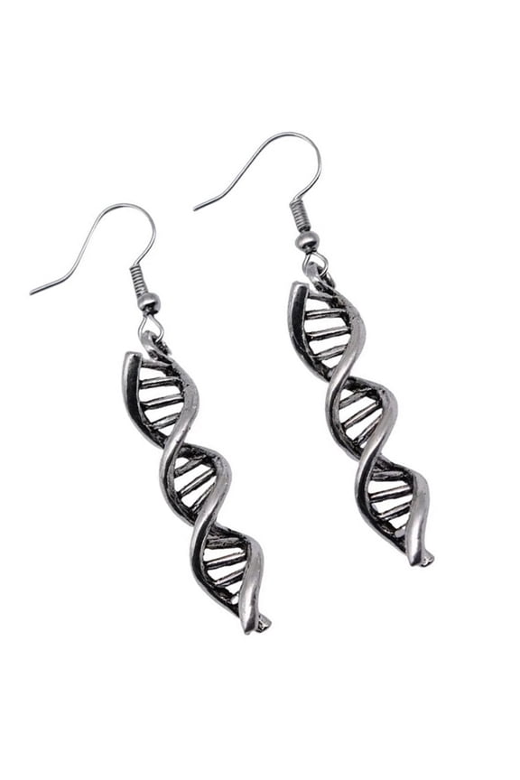 Fashionable DNA Model Earrings Adornment Designed For Everyday Wear And Special Occasions In Coppers Materials
