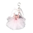 thumbnail image 1 of Fashionable Dance Accessory Charm With Glittering Pearls And Ribbon Artistic Ballet Shoe Pendant For Purse Decors, 1 of 9