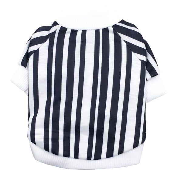 Fashionable Decorative Dog Shirt - Striped Design Pet Outfits for Daily Life - Ideal for All-Season Wear