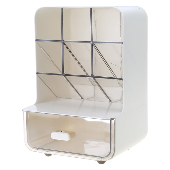 Fashionable Desk Rack Large Capacity Desktop Stationery Storage Box Space Saving Tilt Pencil Holder for Students