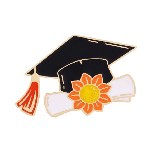 Fashionable Doctorate Hat Pin Craft Of Sturdy Alloy Metal For Students And Graduates