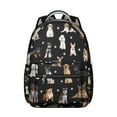 thumbnail image 1 of Fashionable Dog Lover’s Backpack - Multi-Functional with Key Leash, Document Sleeve, Cute Yet Professional for Work & Campus, 1 of 6