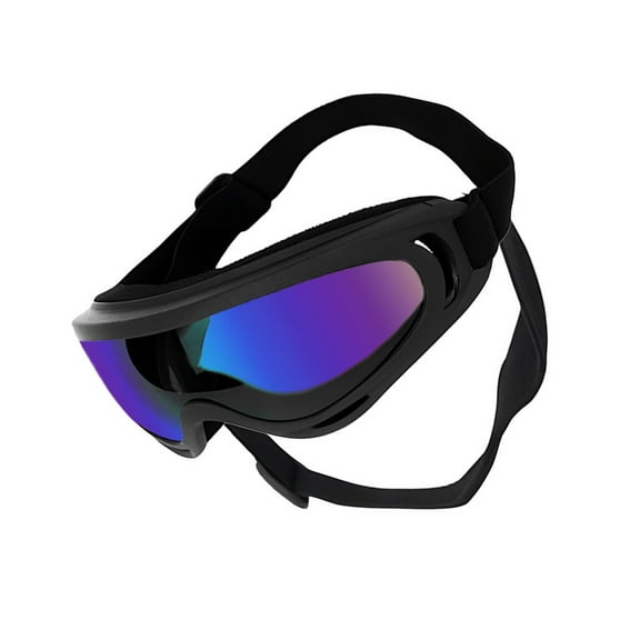 Fashionable Dog Sunglass Soft Frame Lens Goggles with Adjustable Strap For Beach Motorcycle Trip Daily Walks