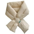 thumbnail image 1 of Fashionable Down Scarf Padded Neck Warmer Scarves Wraps for Outdoor Activity, 1 of 20