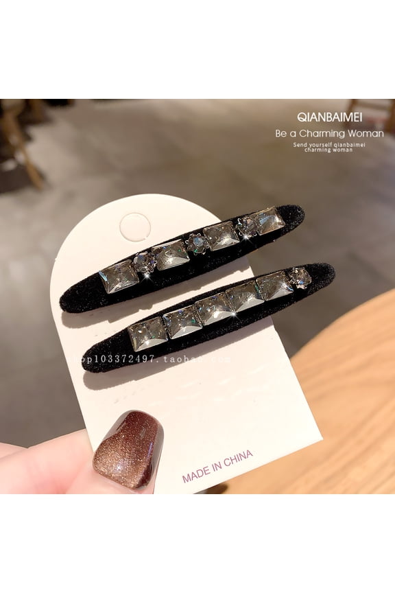 "Fashionable Duck-Bill Hair Clip, Luxe Delicate Flyaway Tamer, Elegant Side Hairpin for Women (Autumn/Winter New Collection)"