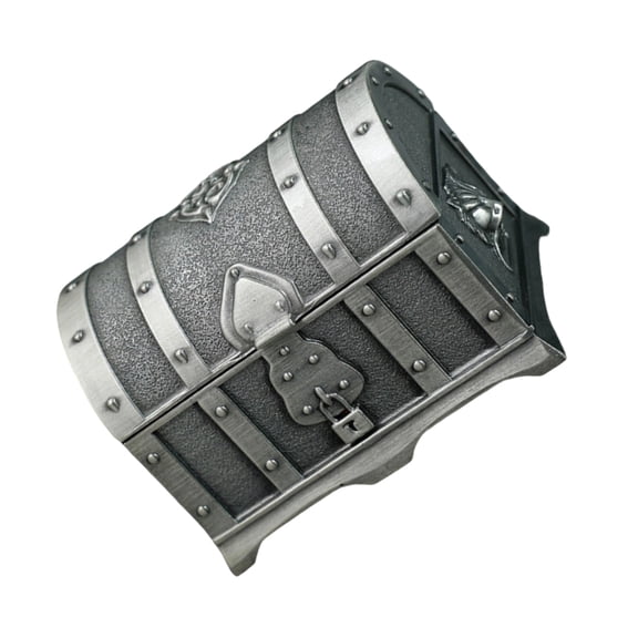 Fashionable Enamel Painted Sturdy Alloy Jewelry Storage Case with Spacious Storage for Home Accessories Decoration