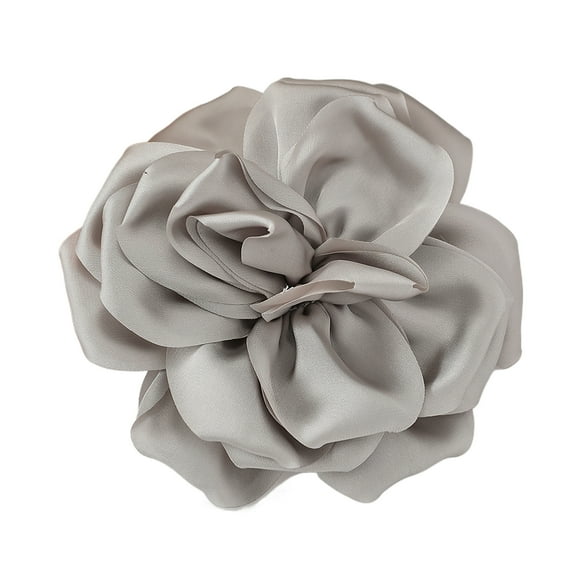 Fashionable Fabric Badge Rose Flower Brooch for Women Handcrafted Lapel Pin Sophisticated Corsage Badge Accessory