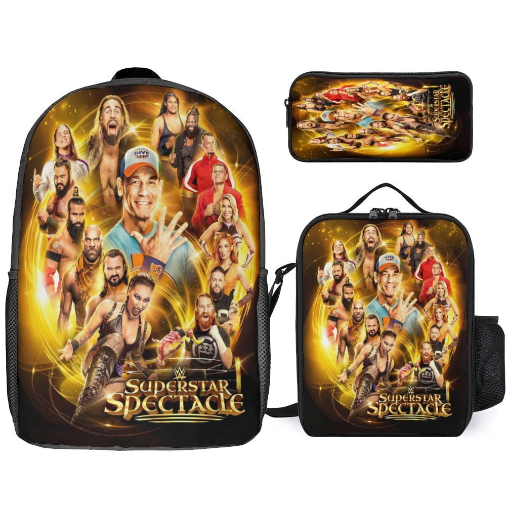 Fashionable Gaming Three-piece Backpack Set 3D Printed Casual Backpack ...
