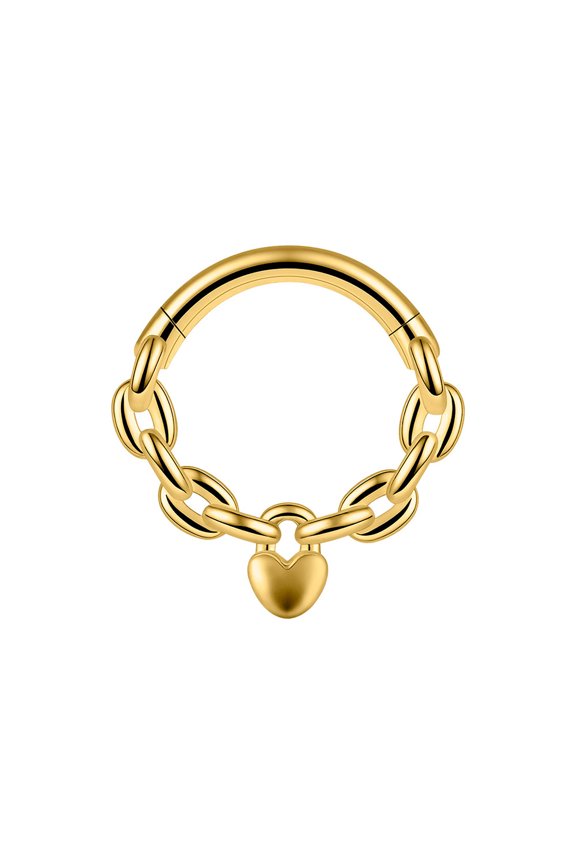 Fashionable Geometric Ear Bone Rings Seamless Smooth Stainless Steel for Present Giving