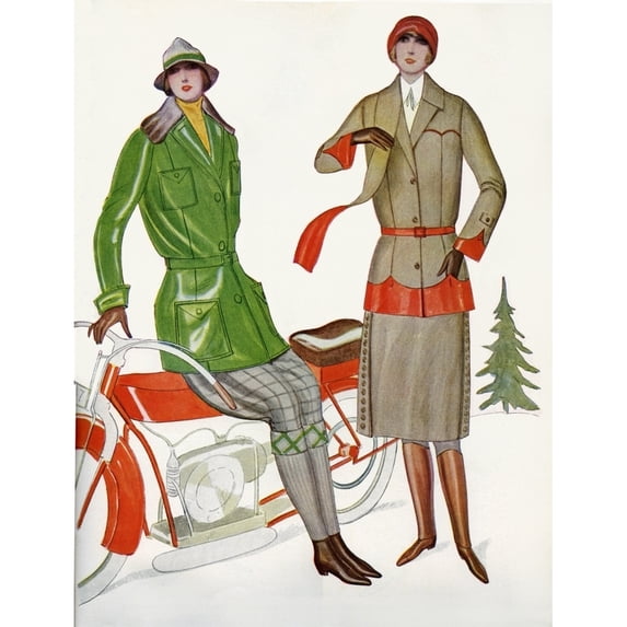 Fashionable German Women Poster Print By Mary Evans Peter & Dawn Cope Collection (24 X 36)