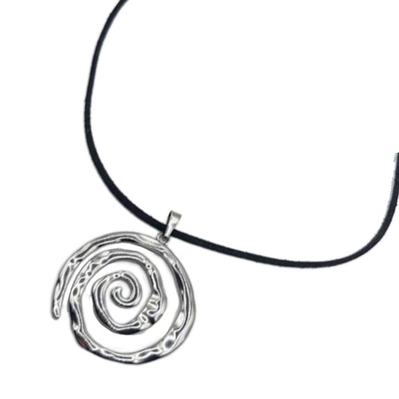 Fashionable Grunge Necklace Accessory Pendant Collarbone Chain for Women Adjustable Chain Choker Jewelry