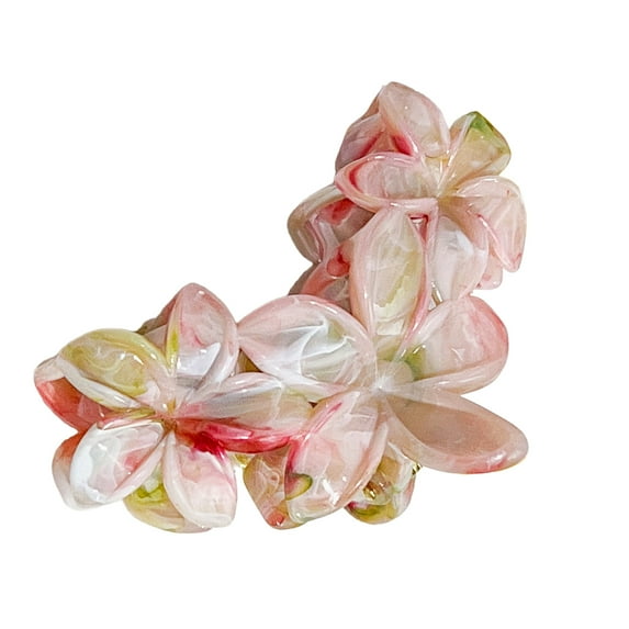 Creative Resin Hair Clip with Design Slip Resistant Claw Grip Barrette Suitable for Different Hair Type and Occasion