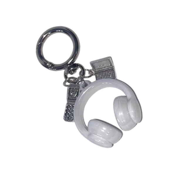 Fashionable Headphone Keychain Phone Jewelry Accessory for Handbags Wallets