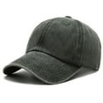 thumbnail image 1 of Fashionable Heart Embroidered Baseball Cap Pure Washed Adjustable Low Profile Hat for Outdoor Casual Wear, 1 of 2