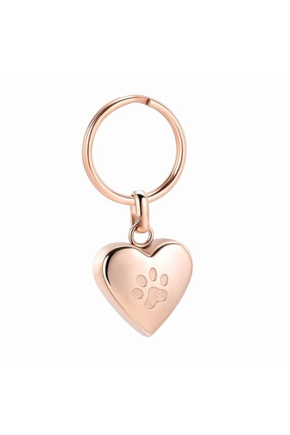 Fashionable Heart Shape Key Pendant Titanium Steel Texture Suitable for Adding Sophistication to Your Accessories