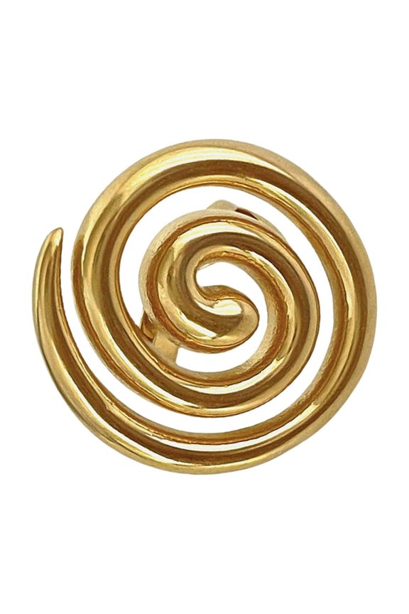 Fashionable Hollow Spirals/Thread/Conch/Croissant Ring Unique Fashion Accessory