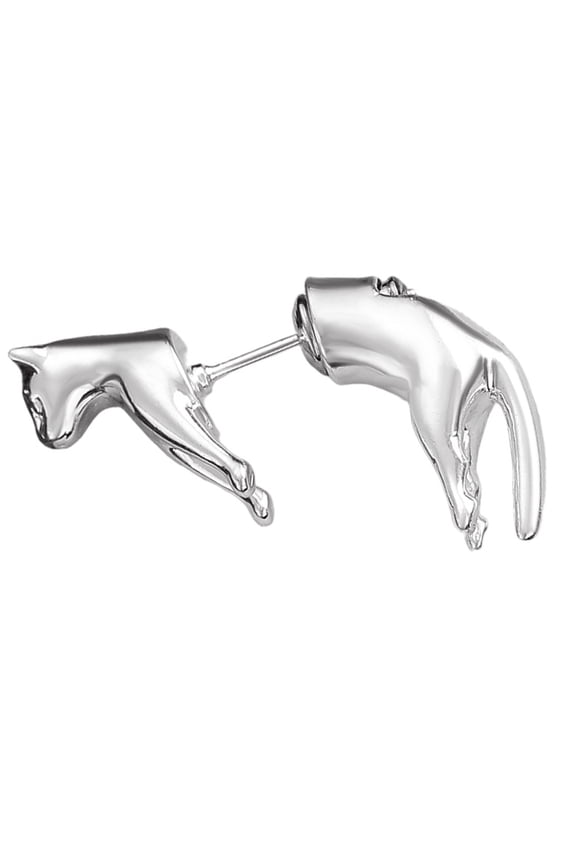 Fashionable Inspired Earrings For Delicate Skin Reversible Charm Trendy Everyday Jewelry Accessories