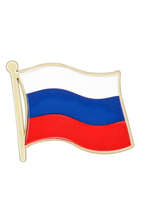 Fashionable International Flag Pins Designed For Business Attire And Cultural Event Using Sturdy Alloy