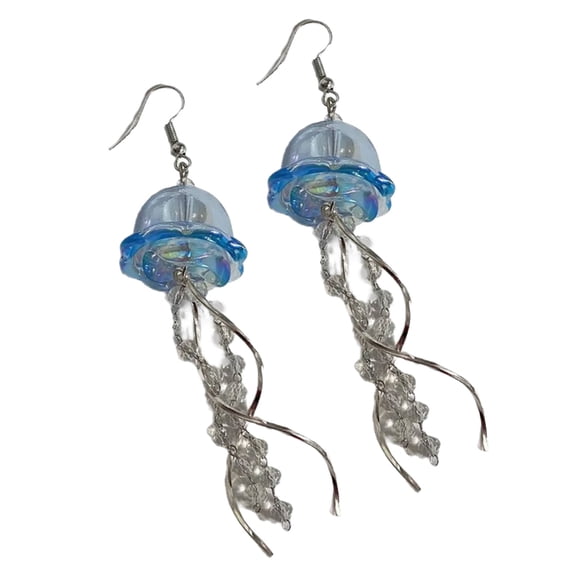 Fashionable Jellyfish Earrings Distinctive Dangle Ear Hook for Parties Gathering