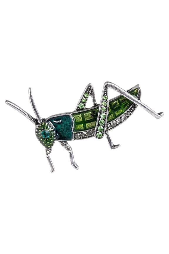 Fashionable Jumping Brooch Lapel Pin With Dazzling Rhinestones Suitable For Various Occasions