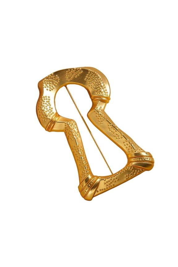 Fashionable Keyhole Brooch Exquisite Alloy Craftsmanship Lapel Pin Badge Accessory For Outfit Decoration