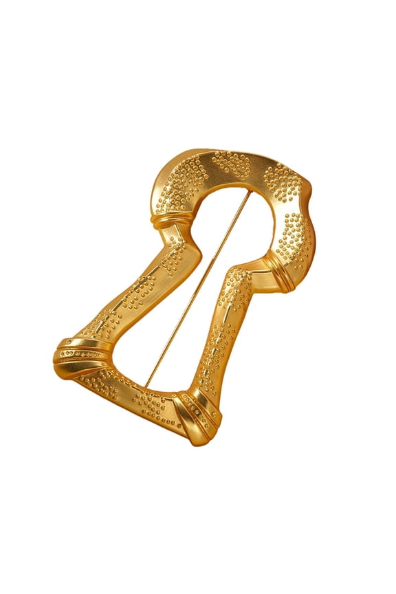 Fashionable Keyhole Brooch With Artistic Designs Stylish Clothing Pin Jewelry Accessory Ideal For Daily Wear
