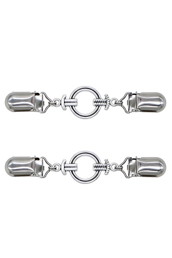Fashionable Kirsite Clasp Pin Nonslip Clothing Clip For Women To Secure Blouse And Prevent Wardrobe Malfunction