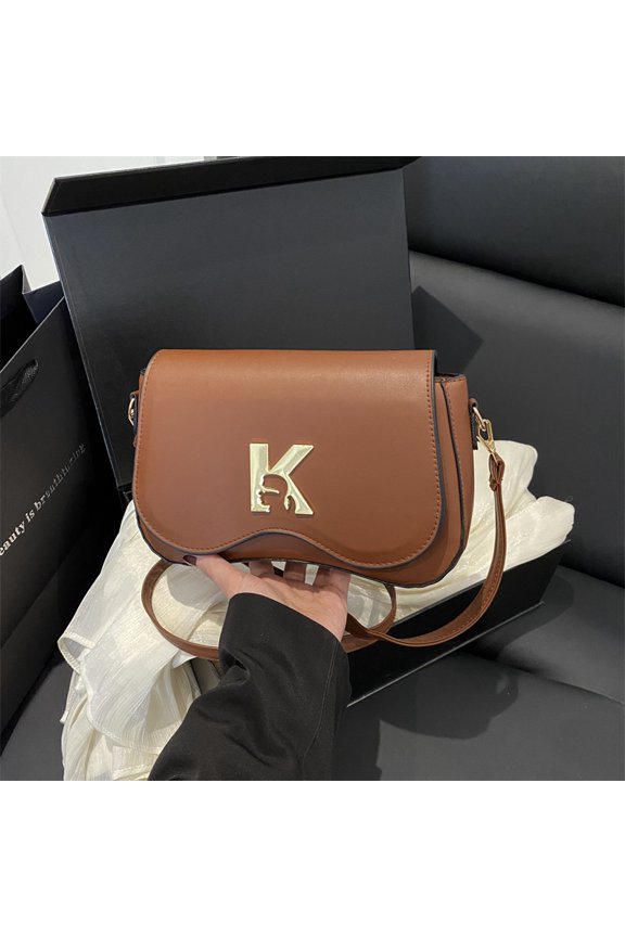 Fashionable Korean-style trendy simple single-shoulder crossbody women's small bag