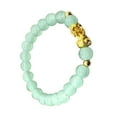 thumbnail image 1 of Fashionable Light Green Beaded Bracelet - Fine Craftsmanship, Easy to Match, Perfect Jewelry Gift (1 Piece), 1 of 5