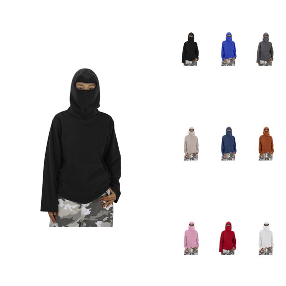 Fashionable Loose Fit Casual Pullover Hoodie, Solid Color Oversized Sweatshirt for Teen Girls & Boys 4-15 Years, Cute Long Sleeve Preppy Outerwear