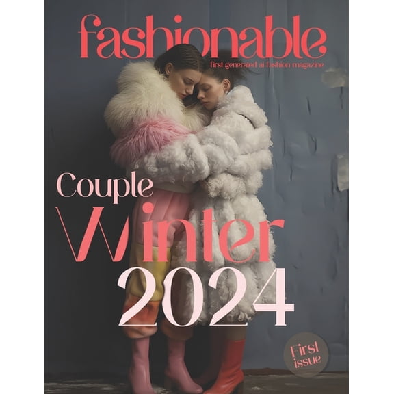 Fashionable Magazine - Fashion Models Created by the Innovative Use of AI Technology: Fashionable Magazine: Couple Winter 2024 - First Issue - First Generated Ai Fashion magazine - Journey Into The Fa
