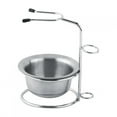 Fashionable Men Shave Tool Kit Stainless Steel Shaving Brush Stand