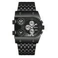 thumbnail image 1 of Fashionable Men's Sports Watch Analog Multi Time Zone with 3 Quartz Movement, 1 of 1